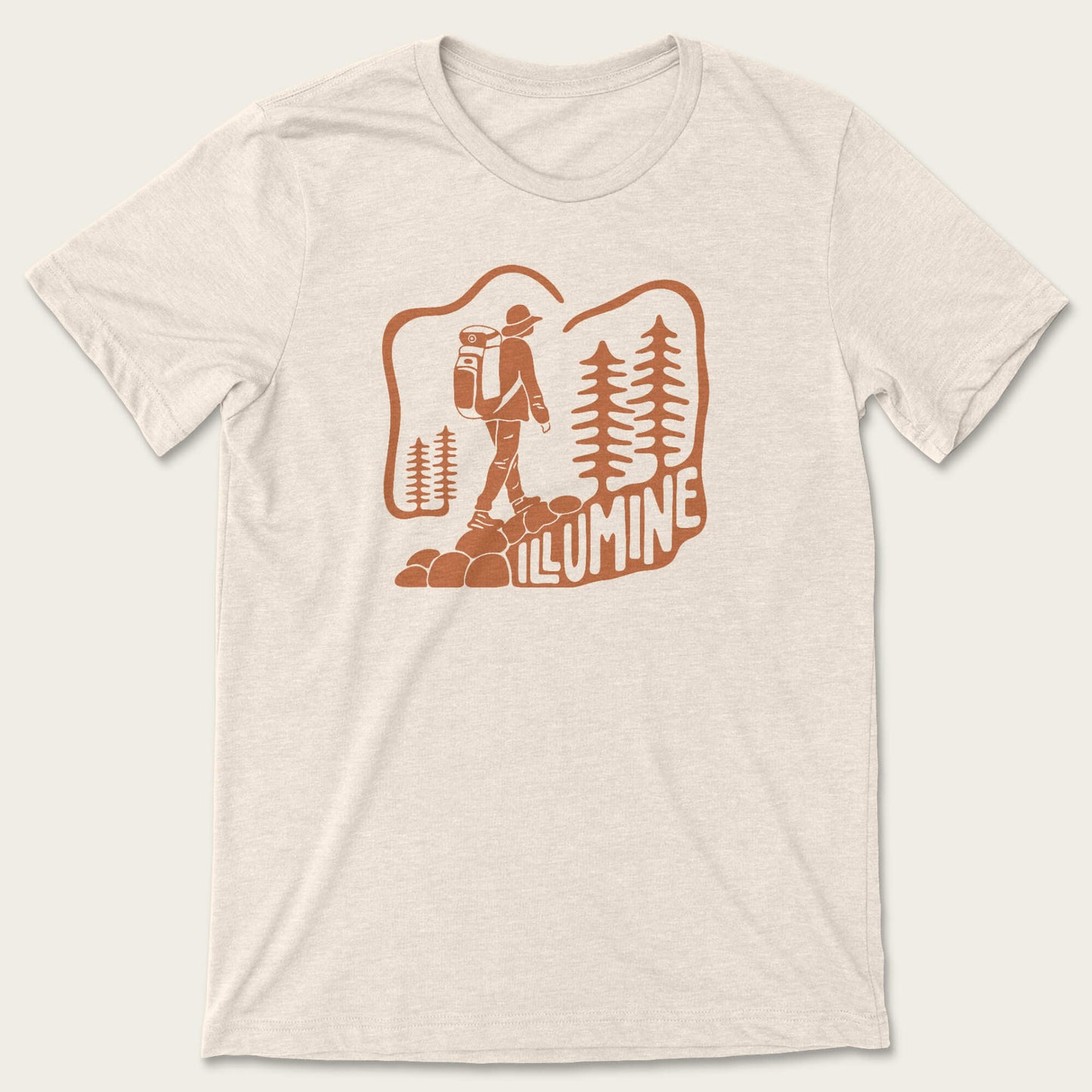 Backpacking Days Tee - Heather Dust
