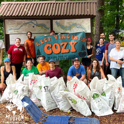 Going Zero Waste - Cleaning up over 85,000lbs of trash, the sustainable way with Brian Bell of Keep Virginia Cozy