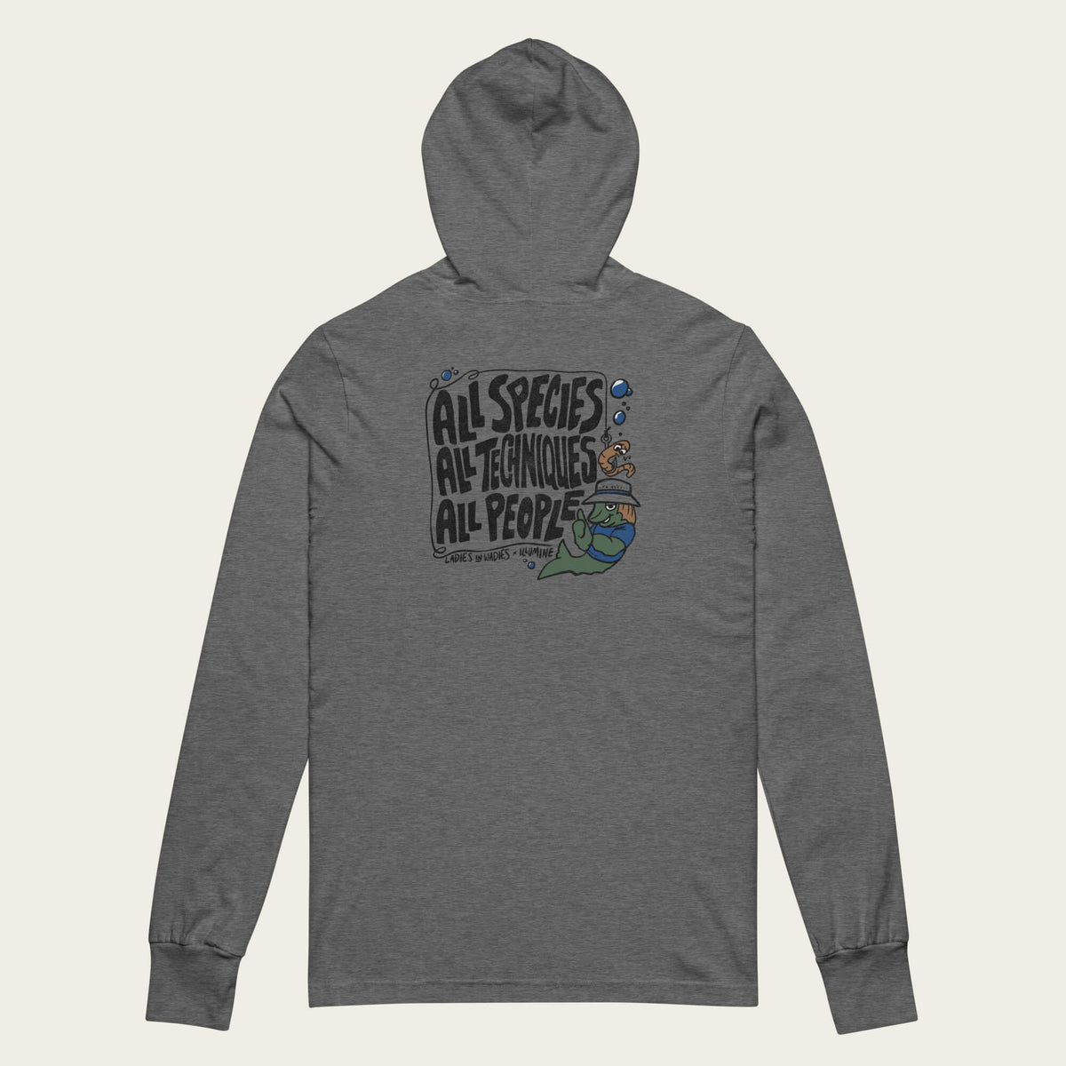 All Species Sun Hoodie - Deep Heather