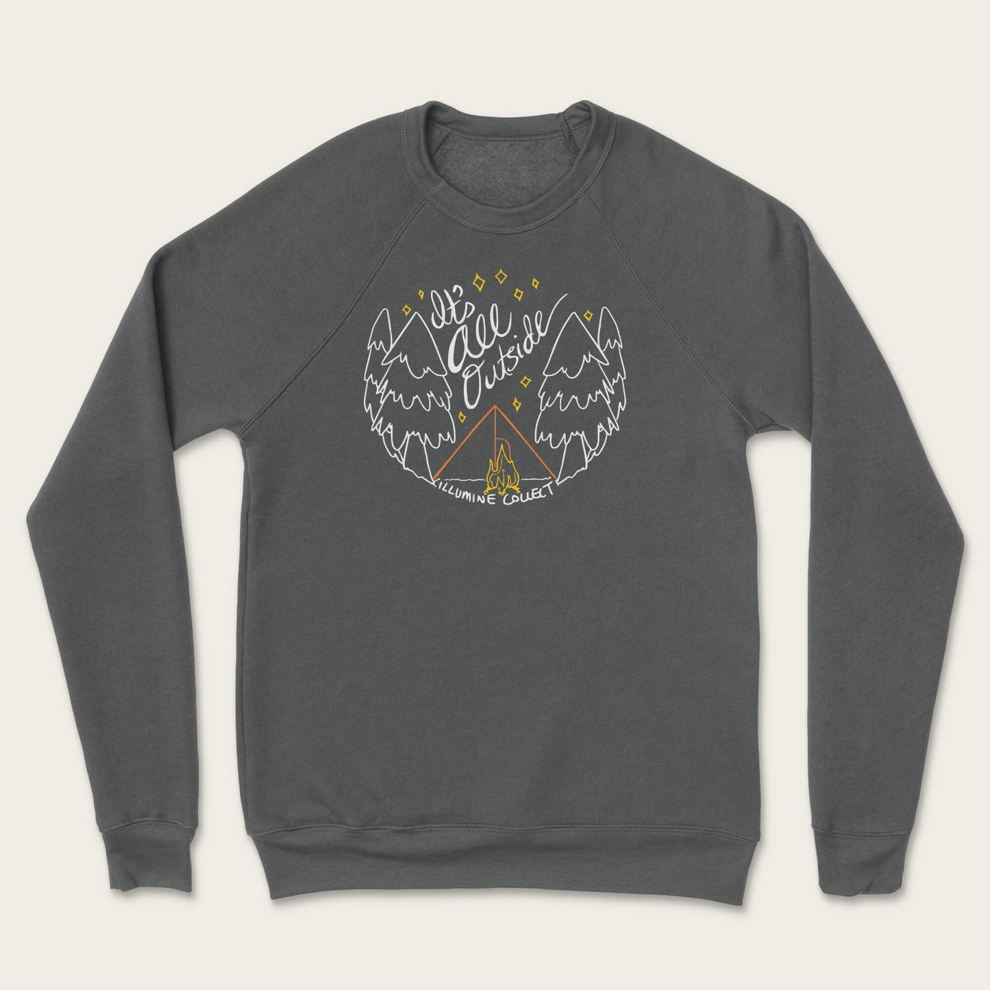 It's All Outside Sweatshirt - Deep Heather