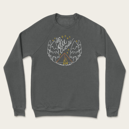 It's All Outside Sweatshirt - Deep Heather