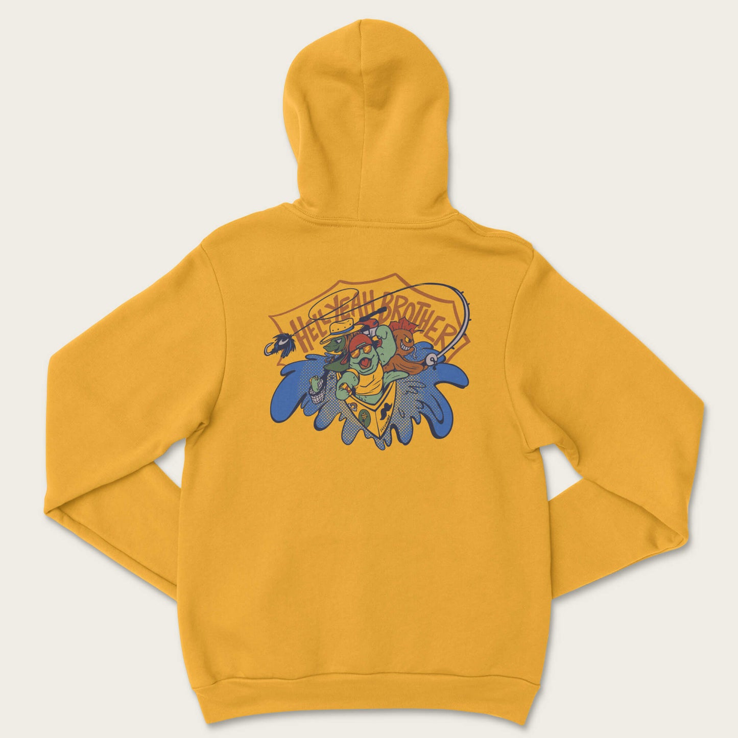 Float Trip Hoodie - Heather Mustard