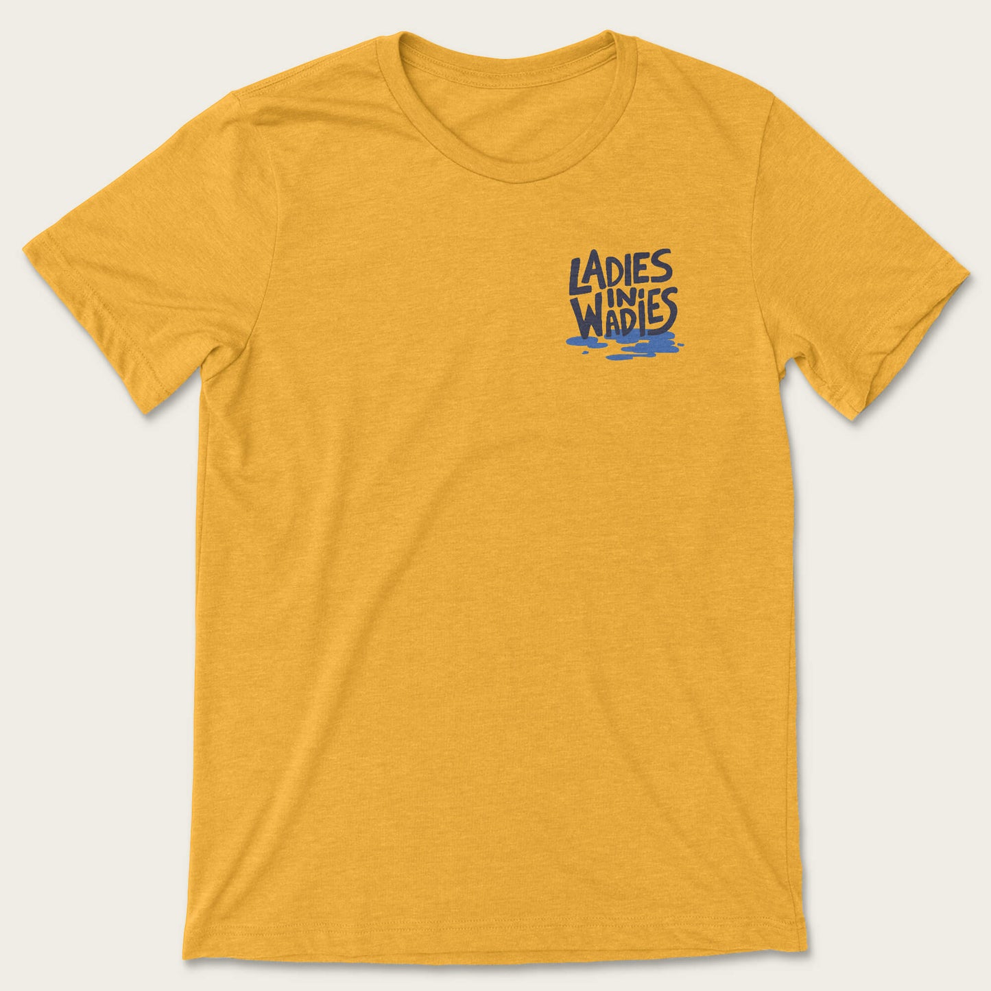 Float Trip Tee - Heather Mustard