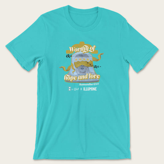 Be Well Bell Tee Samantha Cox - Teal