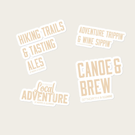 37 North Expeditions Assorted Sticker Pack