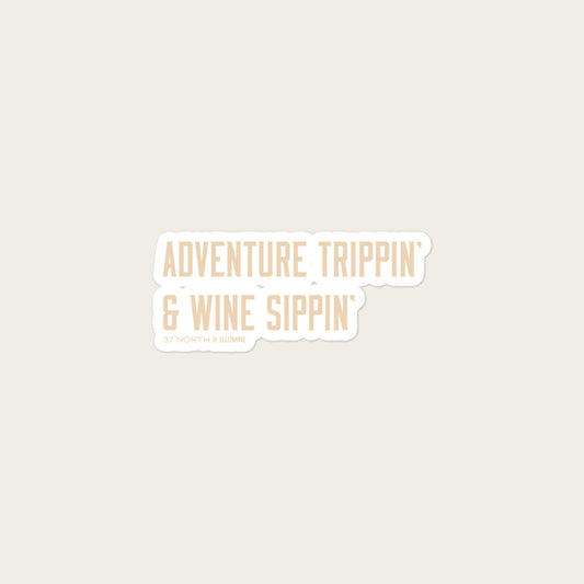 Adventure Trippin' Sticker