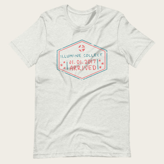 Arrived Stamp Tee - Ash