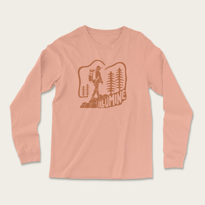 Backpacking Days Long Sleeve - Heather Peach