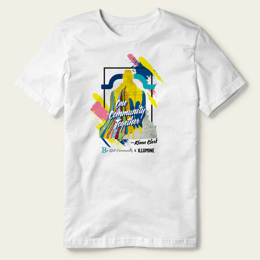 Be Well Bell Tee Riana Clark - White