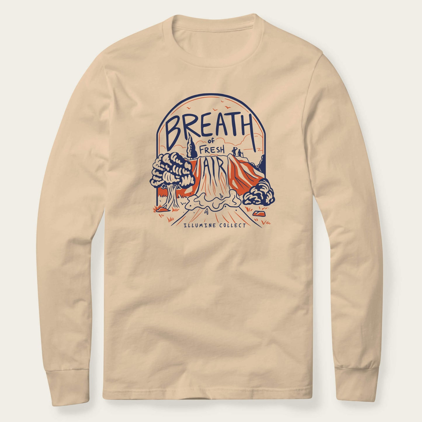 Breath of Fresh Air Long Sleeve - Sand Dune