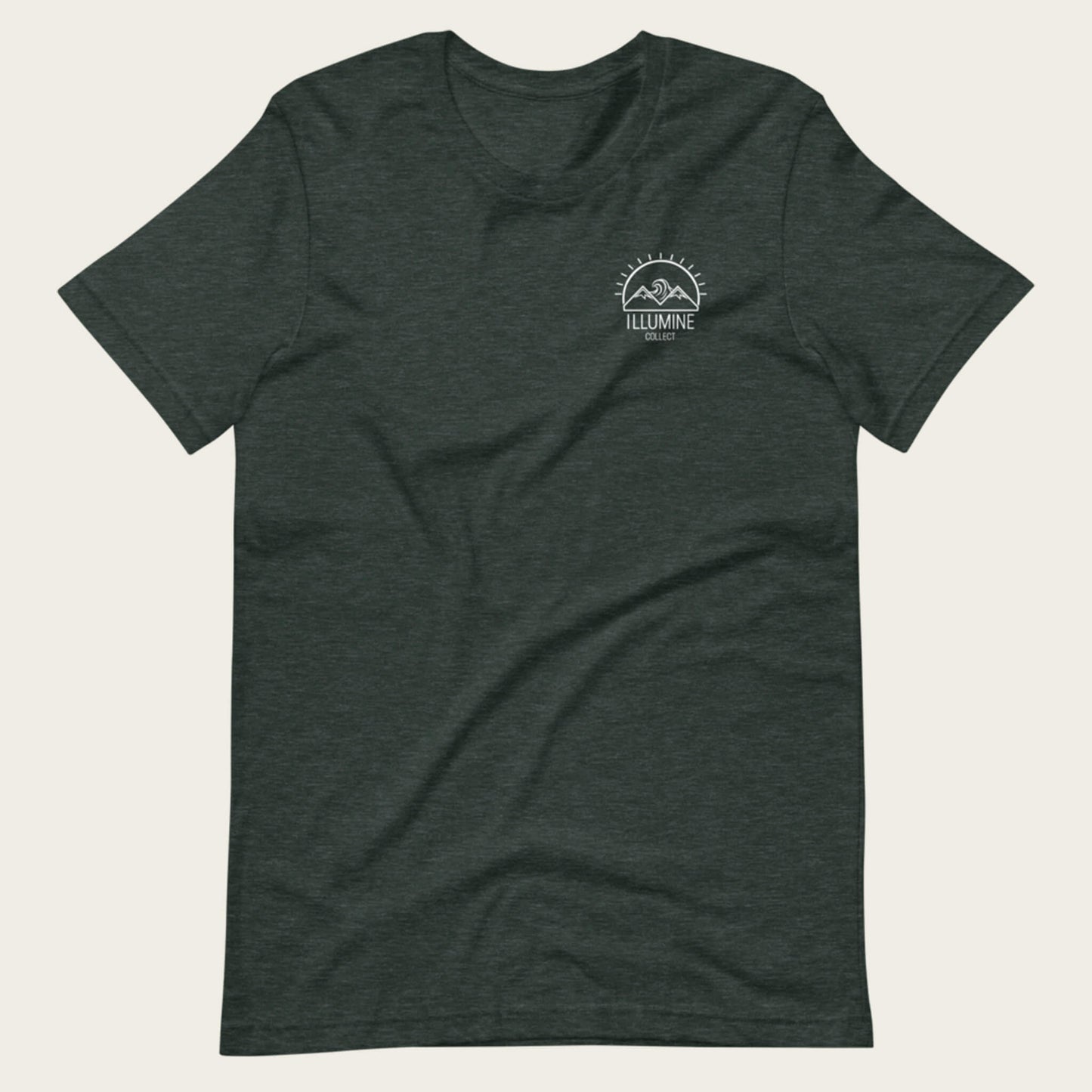 Compass Tee - Heather Forest