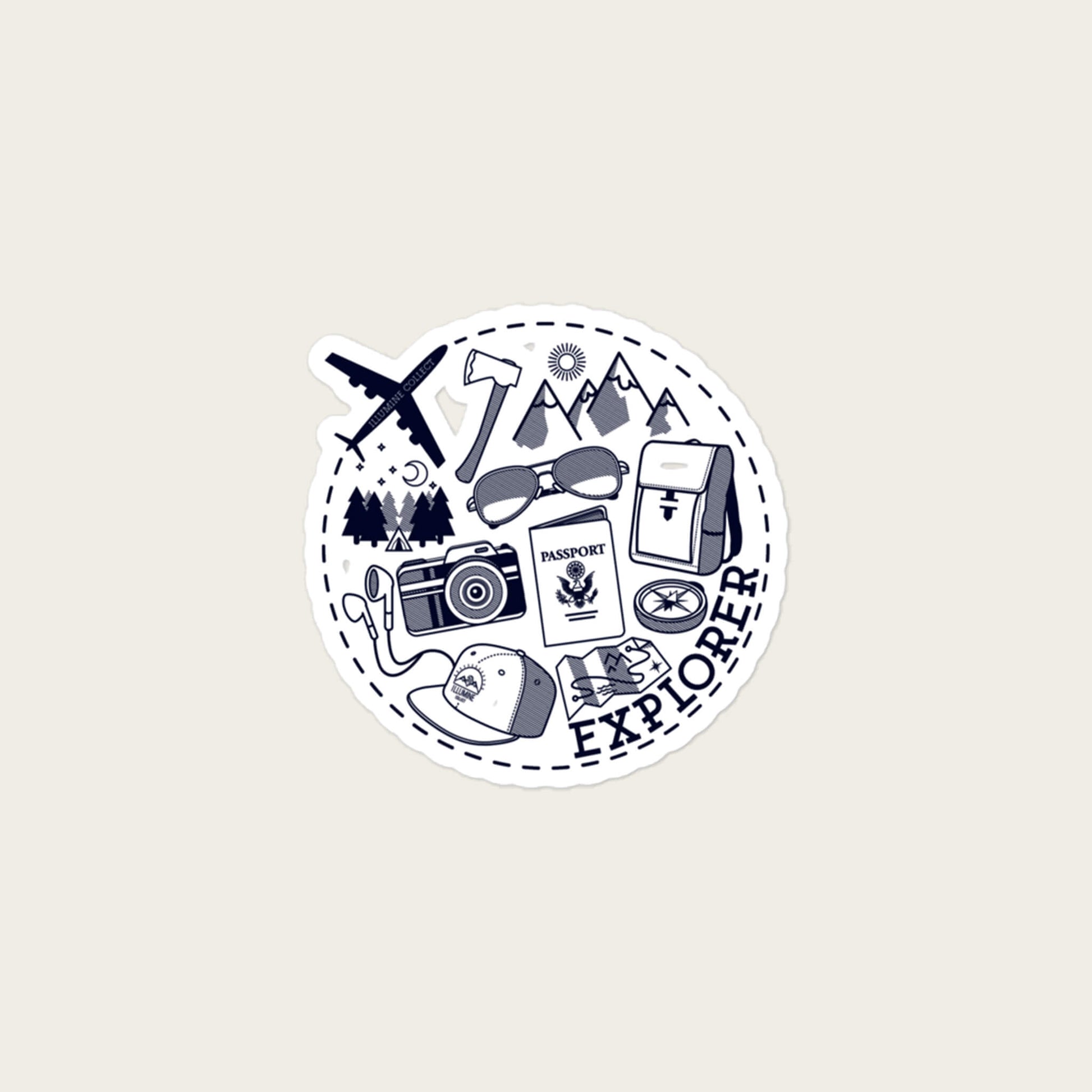 Explorer Sticker Illumine
