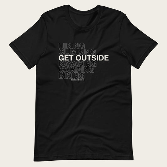 Get Outside Tee - Black