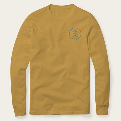 Green Space Long Sleeve - Mustard