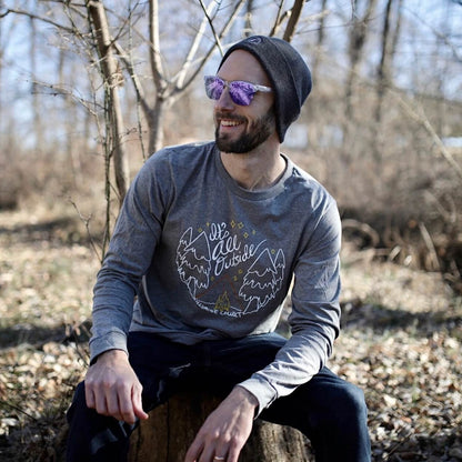 It's All Outside Long Sleeve - Asphalt