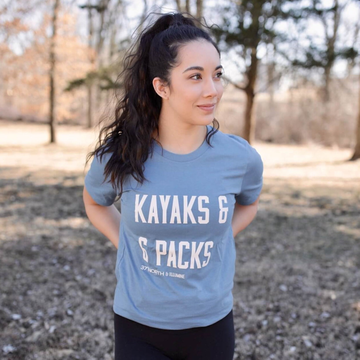 Kayaks & 6 Packs Tee - Illumine Collect Adventure Apparel