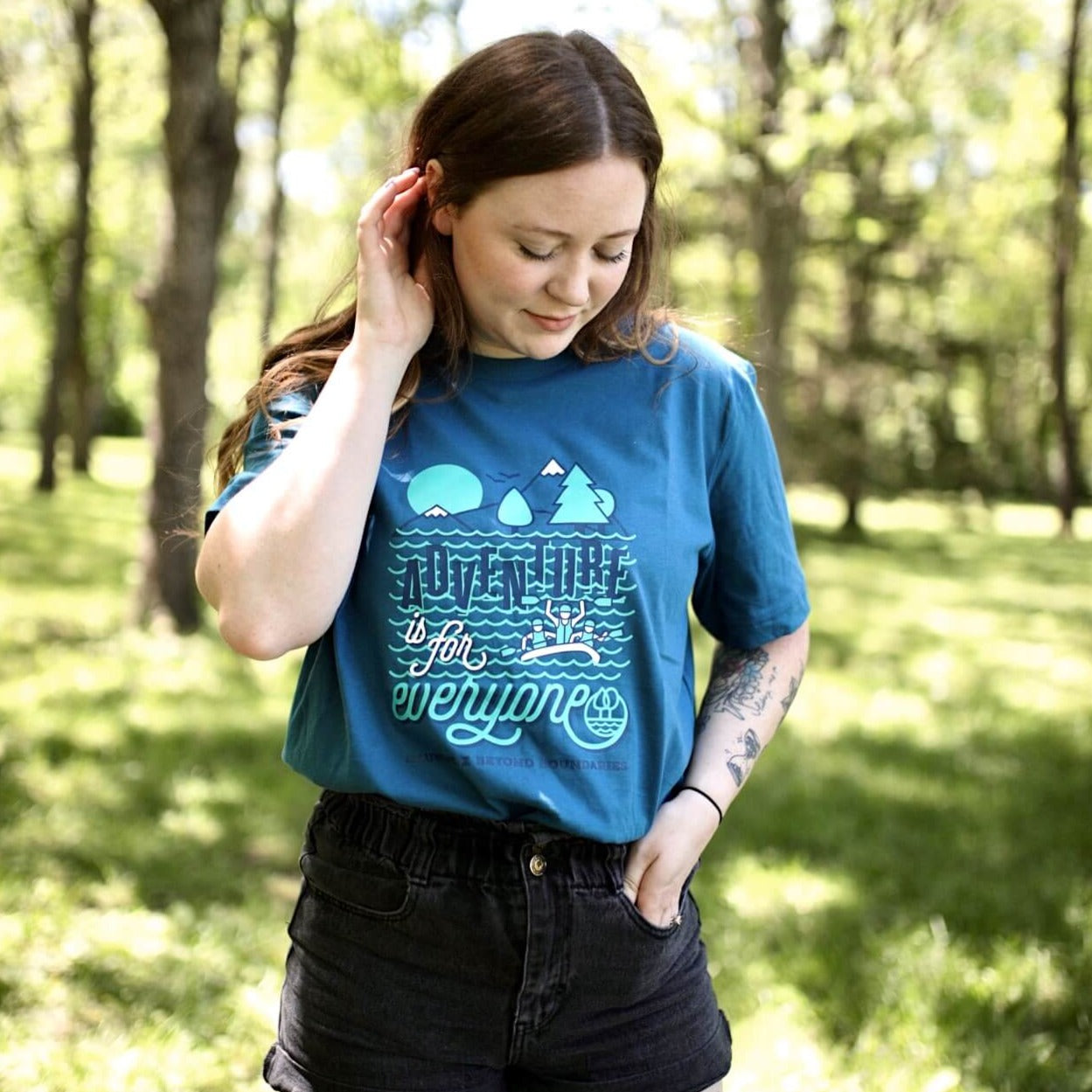 Illumine Collect - Beyond Boundaries Adventure is for Everyone Tee