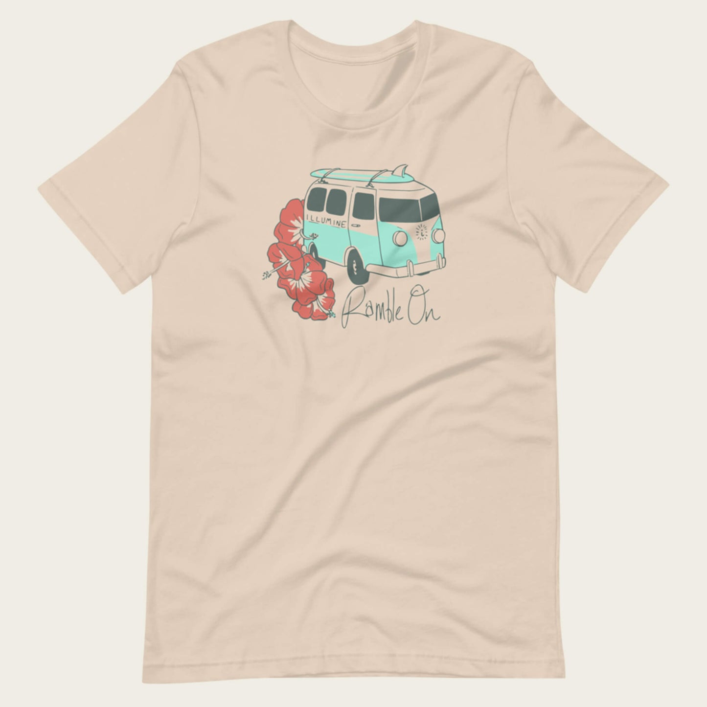 Ramble On Tee - Soft Cream