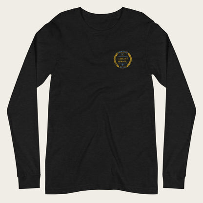 Stamping Passports Long Sleeve - Black