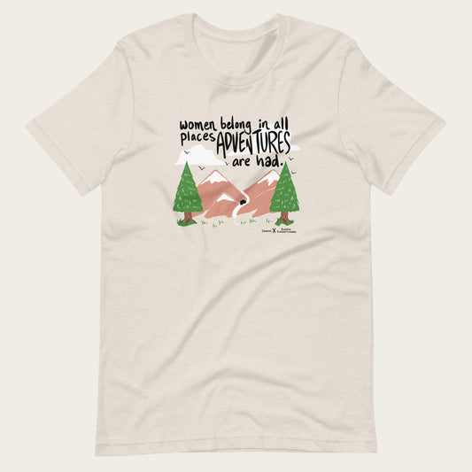Women Belong - Rugged Outdoorswoman X Illumine Tee - Natural