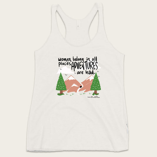 Women Belong - Rugged Outdoorswoman X Illumine Ladies Tank - Natural
